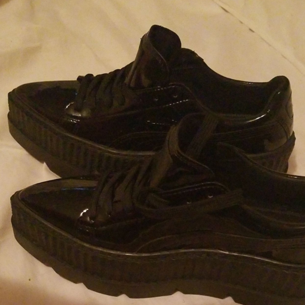 Puma x Fenty Patent leather sneakers point toe